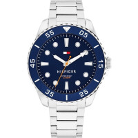 Tommy Hilfiger Oceanic Ανδρικό Ρολόι 44 mm με Ασημί Μεταλλικό Μπρασελέ 1792202